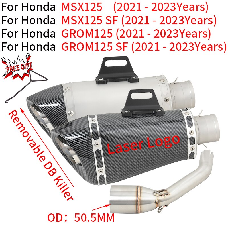 ȥ GROM125 MSX125 SF GROM 125 2021 2022 2023   Ż ý, ũ  ÷ DB ų 